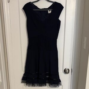 Tadashi Shoji Midnight Blue Dress